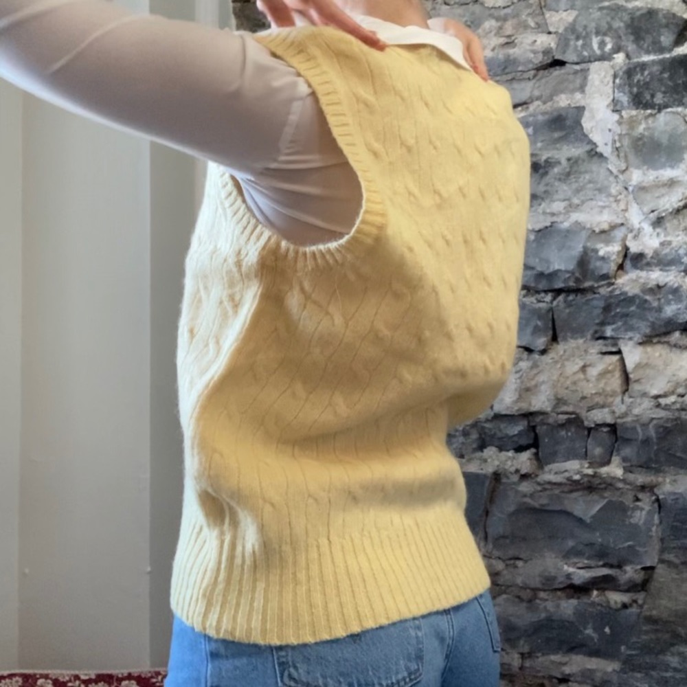 Yellow Vintage Ralf Lauren Polo